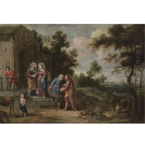 The Visitation by Willem van, the Elder Herp