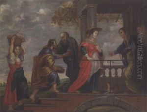 The Visitation by Willem van, the Elder Herp