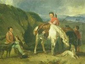A Days Sport In The Highlands by Charles Burton Barber
