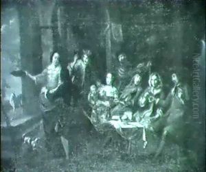 Gesellschaft Beim Wein by Willem van, the Elder Herp