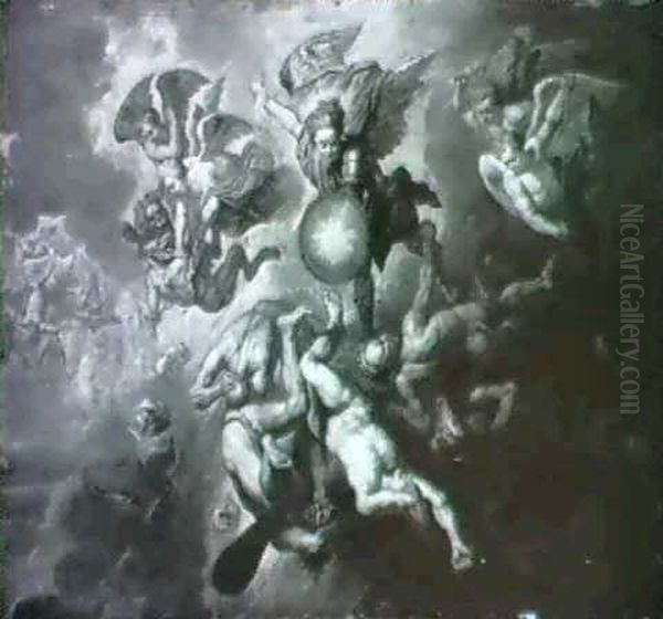 Saint Michael Triumphing Over Evil - view 1