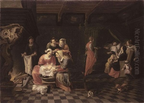 The Birth Of The Virgin - view 1