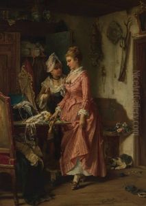 The Bridesmaid by Carl Herpfer