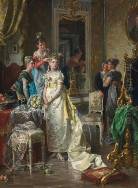 Dressing The Bride by Carl Herpfer