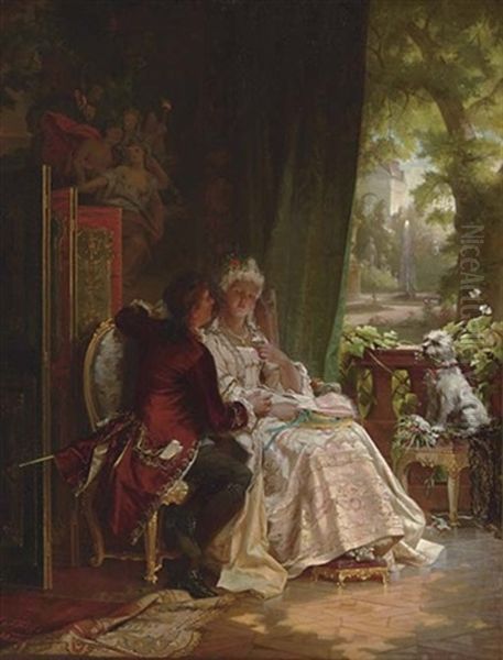The Courtship by Carl Herpfer