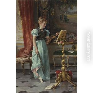 The Violinist by Carl Herpfer