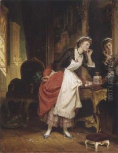 Im Boudoir Der Dame Des Hauses