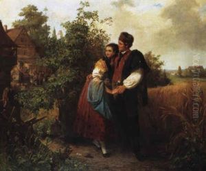 Ein Prosit Auf Das Junge Paar by Carl Herpfer