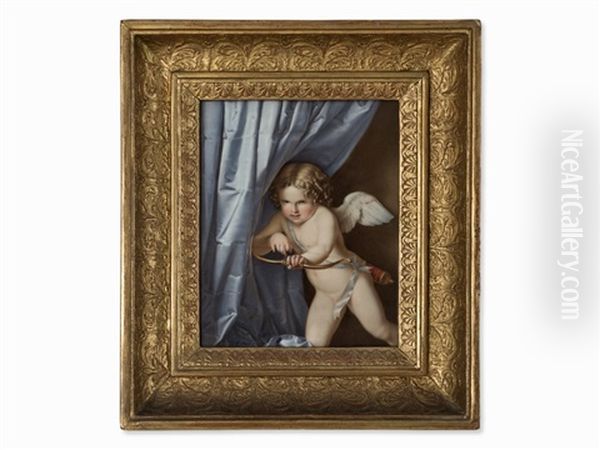 Cupid With Arch - view 1