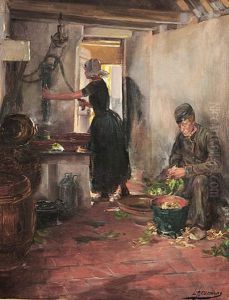 Scenes D'interieur Dans La Cuisine