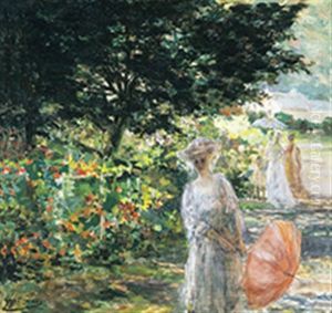 Elegante Dames In Het Park Elegante Dames In Het Park