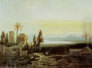 Die Ebene Von Paphos Mit Dem Olymp