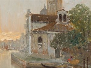 View Of Venice by Cesar Maria Herrer Marcher