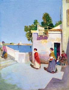 Women In Venice by Cesar Maria Herrer Marcher