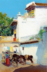 Clothesline In The Sunshine by Cesar Maria Herrer Marcher