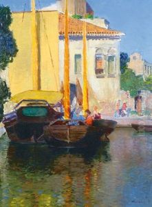 Venetian Sailers by Cesar Maria Herrer Marcher