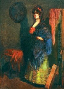 Spanish Dancer by Cesar Maria Herrer Marcher