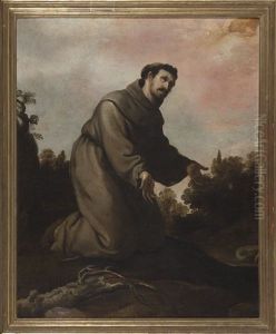 San Francisco De Asis by Francisco Herrera The Elder
