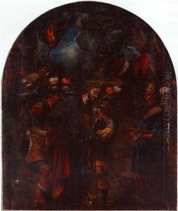 L'arrestation Du Christ by Francisco Herrera The Elder