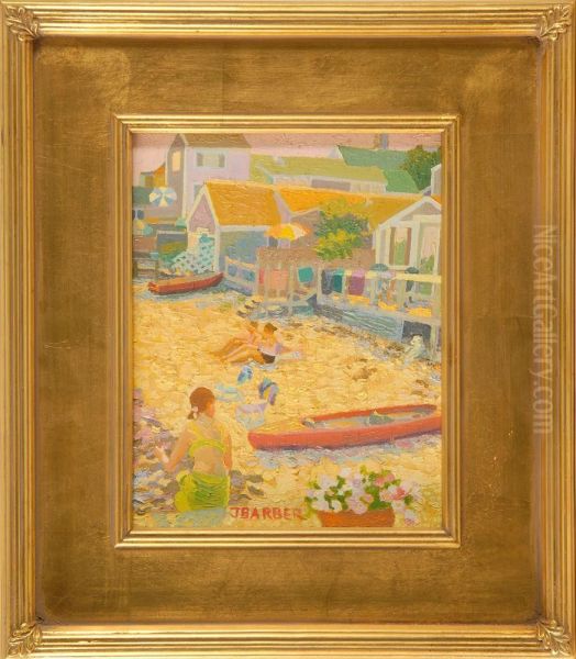 Provincetown Beach. Signed Lower Center J. Barber". - view 1