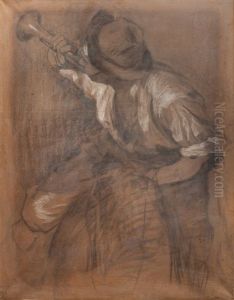 Clarin (boceto Para Grito De Asencio) by Carlos Maria Herrera