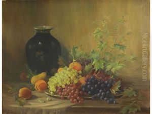 Still Life With Grapes And Peaches Still Life With Grapes And Peaches