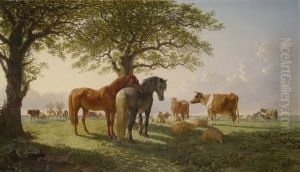 The Noonday Rest by John Frederick Herring