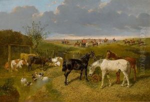 The Passing Hunt by John Frederick Herring the Younger