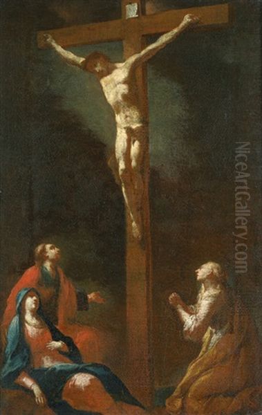Christus Am Kreuz Mit Maria Magdalena - view 1