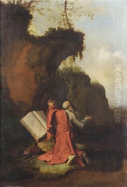 Saint Jerome In The Wilderness - view 1