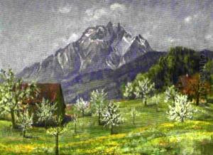 Langacher Ob Horw by Caspar Josef Herrmann