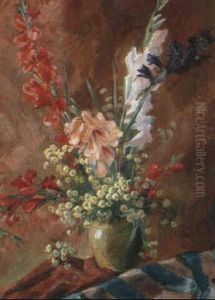 Blumenstilleben by Caspar Josef Herrmann