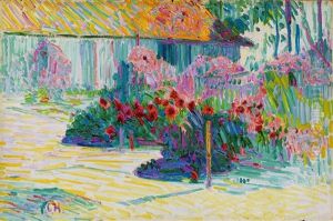Garten Des Architekten Henry Van Der Velde In Weimar by Curt Herrmann