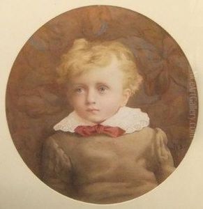 Portrait Of A Boy by Reginald Barber
