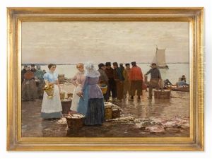 At The Fish Market by Hans Herrmann