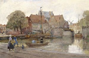 Alte Schleuse In Delfshaven