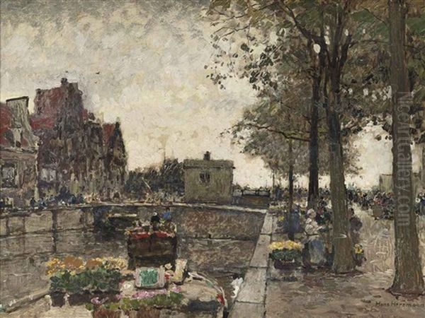 Flower Market, Amsterdam - view 1