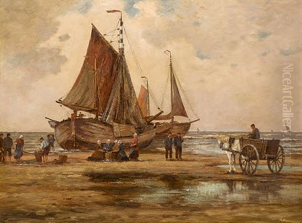 Fischerboote Im Watt - view 1