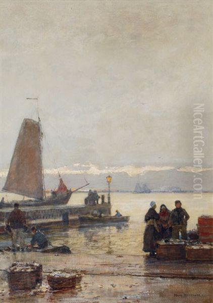 Pier In The Evening - view 1