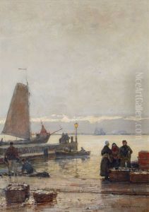 Pier In The Evening