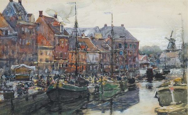 Cheese-market In Zwolle - view 1