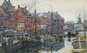 Cheese-market In Zwolle