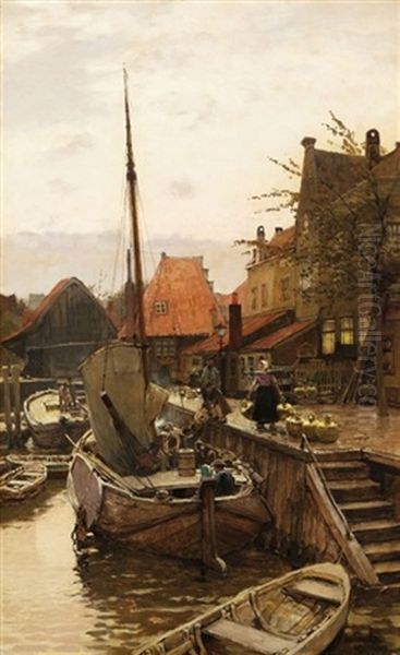 Hafenszene - Holland - view 1