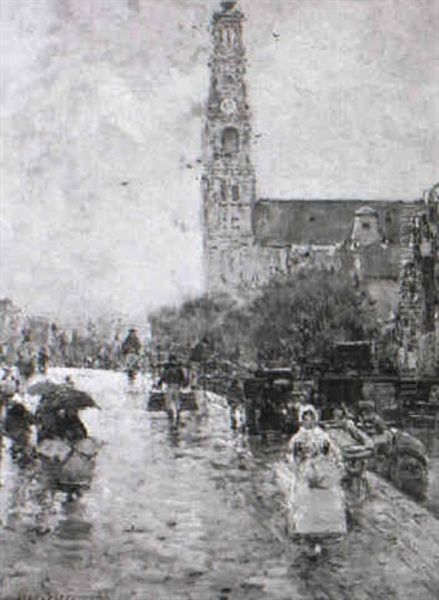 Strasenszene In Amsterdam - view 1