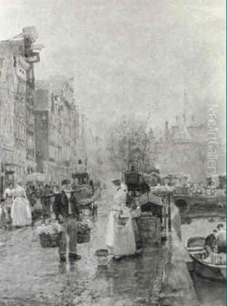 Gem_seh,ndler In Dordrechter Hafen - view 1