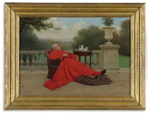The Cardinal's Nap by Leo Herrmann