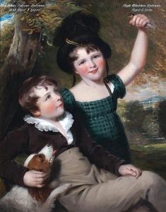 A Portrait Of Thomas Osborne Bateman And Hughathelstan Bateman A Portrait Of Thomas Osborne Bateman And Hughathelstan Bateman