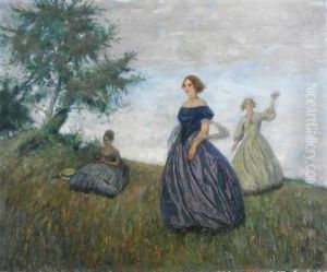 Three Women by Otto Herschel