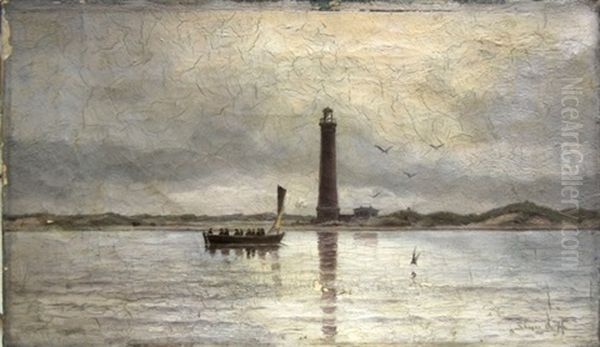 Skagen Fyr, I Forgrunden Robad - view 1