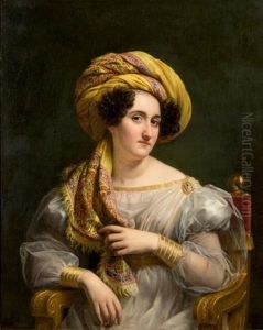 Portrait De Josephine Louise Hortense Soult, Epouse Mornay Portrait De Josephine Louise Hortense Soult, Epouse Mornay